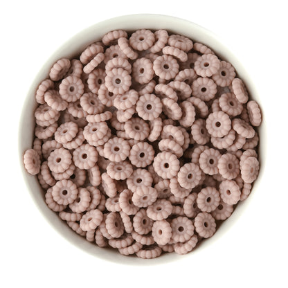 12mm Ribbed Silicone Spacer Beads Lace for silicone bead crafting from Cara & Co Craft Supply