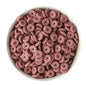 12mm Ribbed Silicone Spacer Beads Vintage Pink for silicone bead crafting from Cara & Co Craft Supply