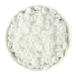 12mm Ribbed Silicone Spacer Beads White for silicone bead crafting from Cara & Co Craft Supply