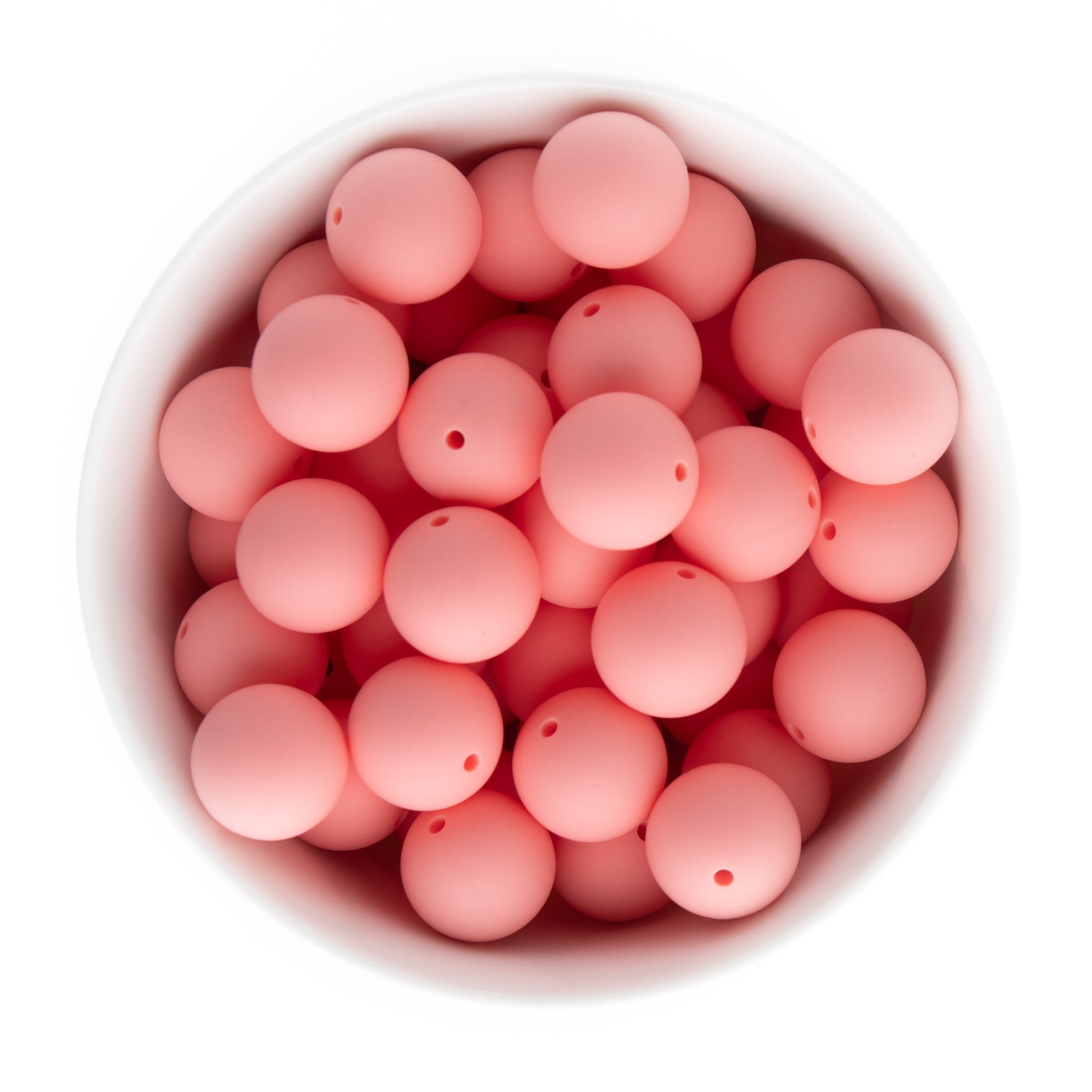 19mm Round Silicone Beads