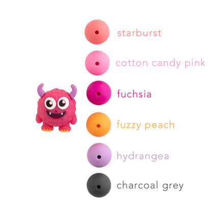 3D Monster Silicone Focal Beads