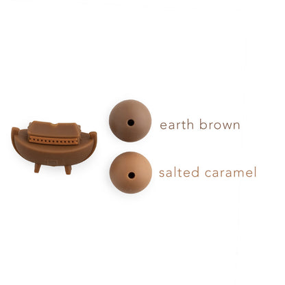 3D Noah's Ark Silicone focal beads