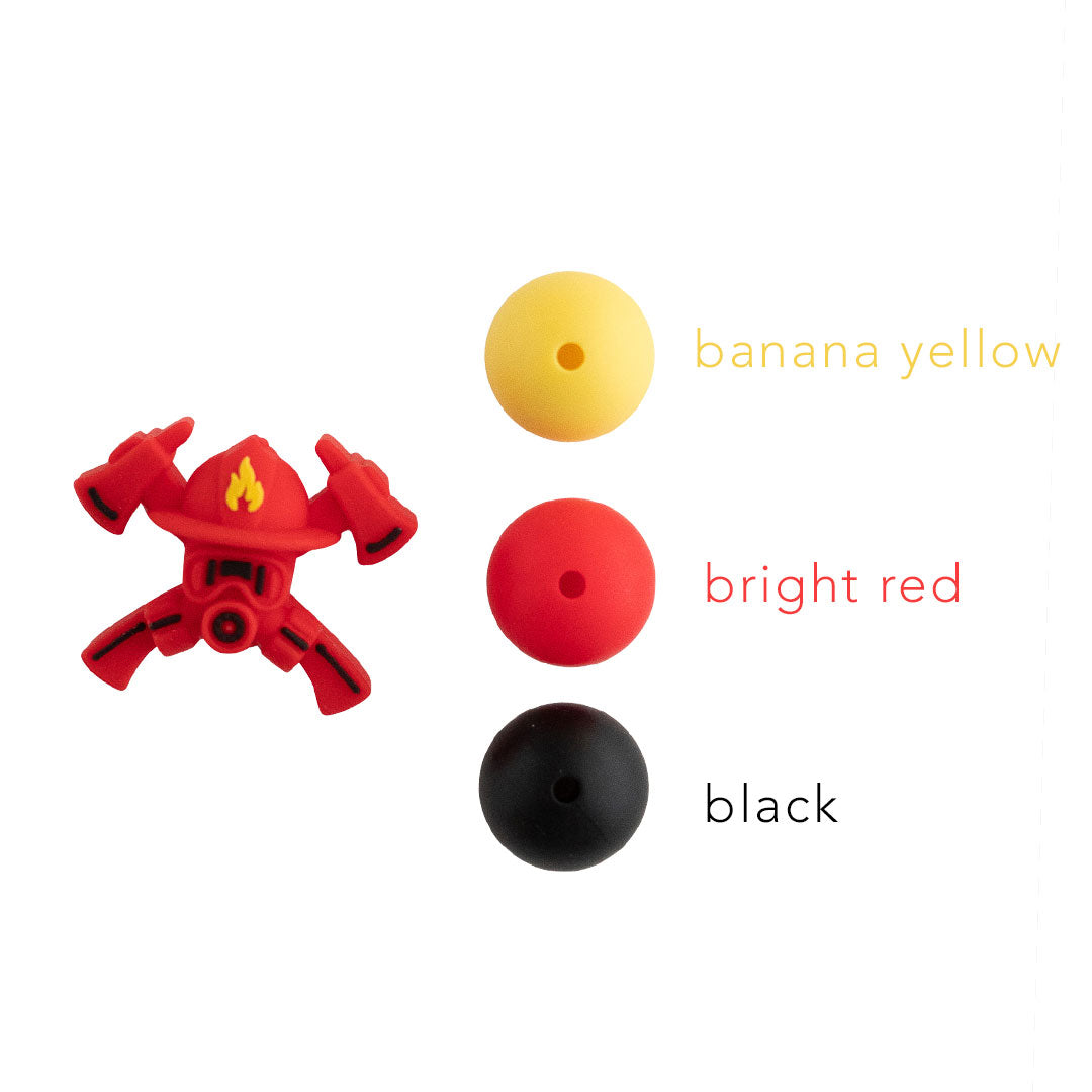 Ax Buddy Silicone Focal Bead Cara & Co Crafting supplies