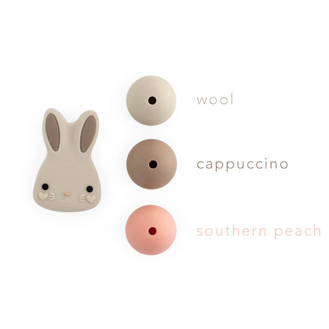 Bunny Silicone Focal Beads