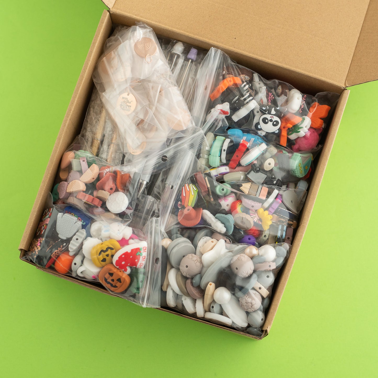 Biggest Bundle Box Silicone Bead Crafting from Cara & Co Craft Supply