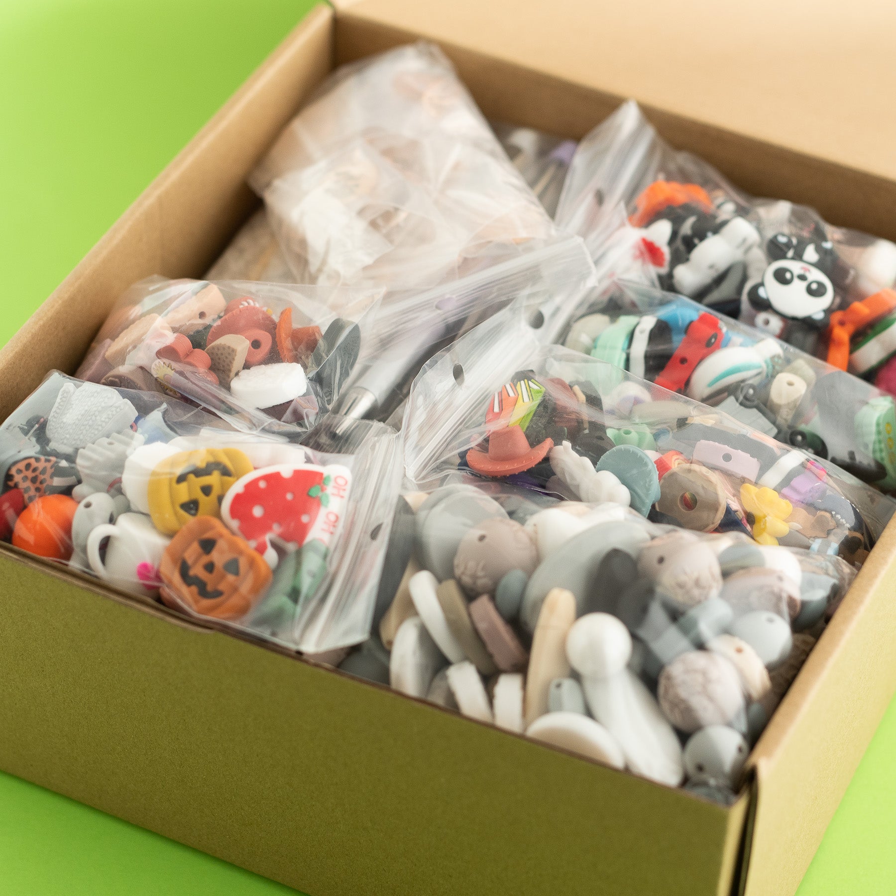 Biggest Bundle Box Silicone Bead Crafting from Cara & Co Craft Supply