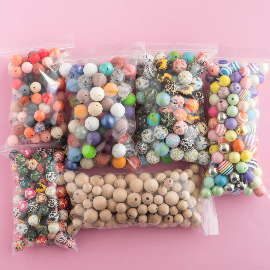 Round Silicone Beads Sale – Cara & Co.
