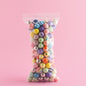 Acrylic Round Grab Bag for crafting from Cara & Co Craft Supply