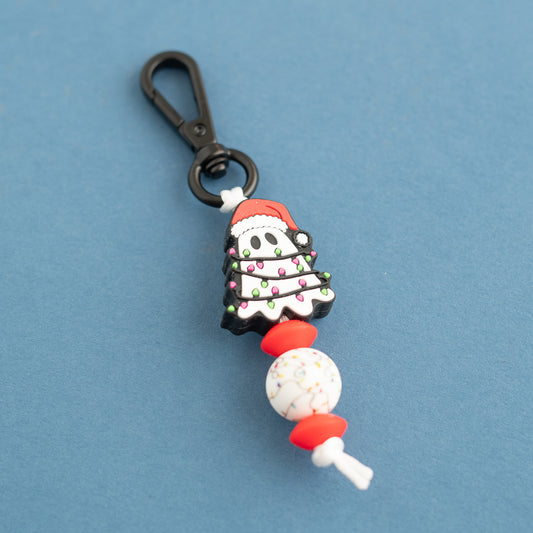 Jingle Boo Keychain Shop the Image with silicone beads for crafting