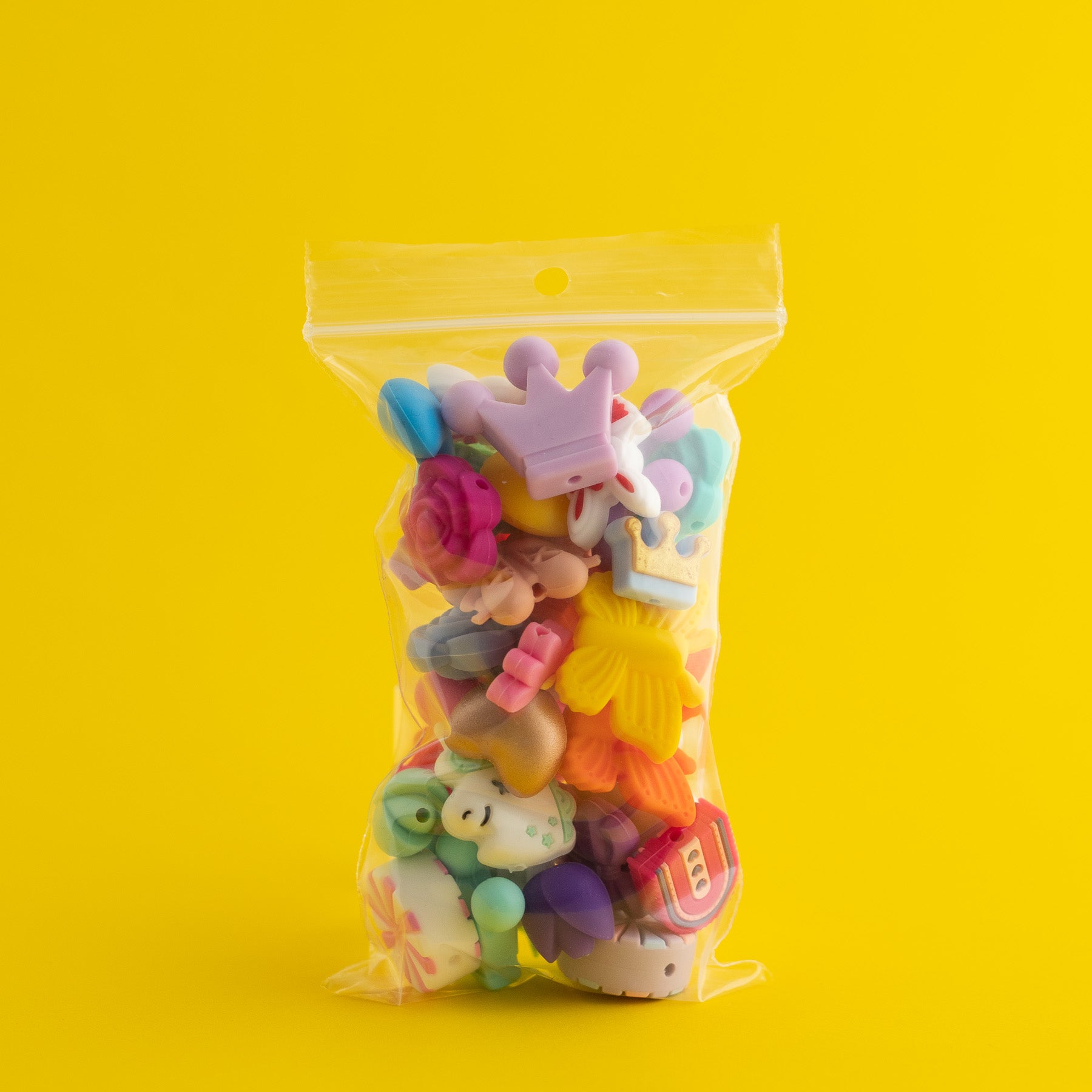 Princess Silicone Focal Bead Grag Bag from Cara & Co Craft Supply