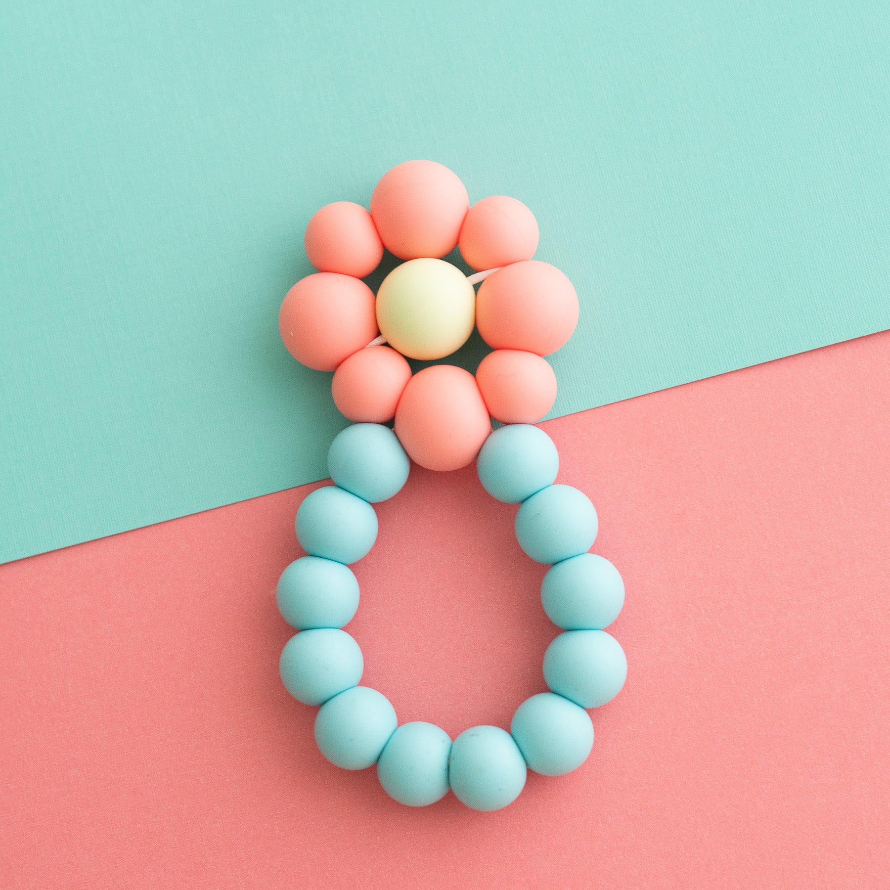 Shop the Image Spring Blossom Flower Teether from Cara & Co Crafting Supply
