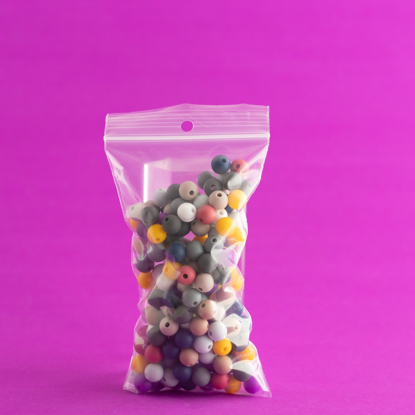 9mm Round Bead Grab Bag for silicone crafting from Cara & Co Craft Supply