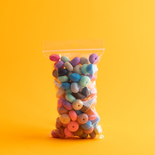 14mm Abacus Silicone Bead Grab Bags from Cara & Co for silicone crafting