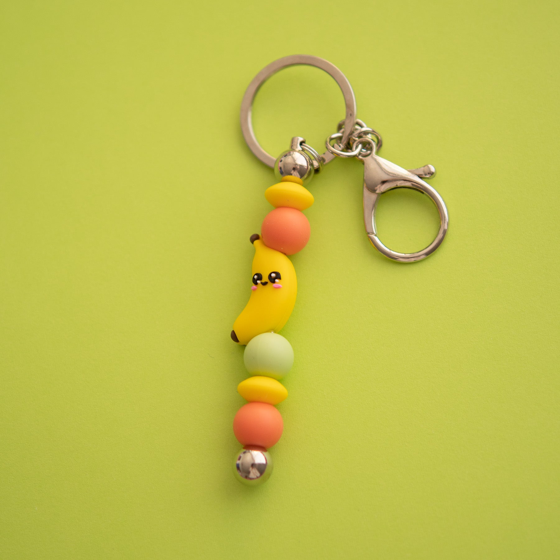 3D Banana Silicone Focal Beads from Cara & Co Craft Supply