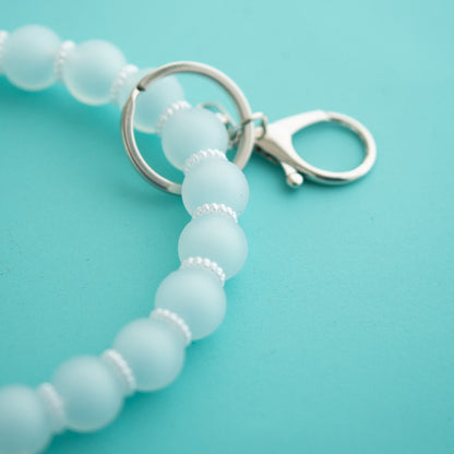 15mm Frosted Silicone Round Beads