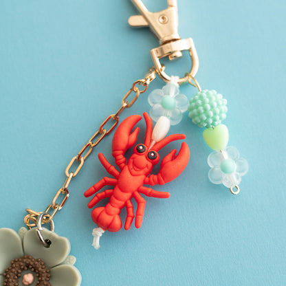 Lobster Silicone Focal Beads