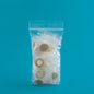 Stainless Steel Charm Grab Bags Gold from Cara & Co Crafting Supply