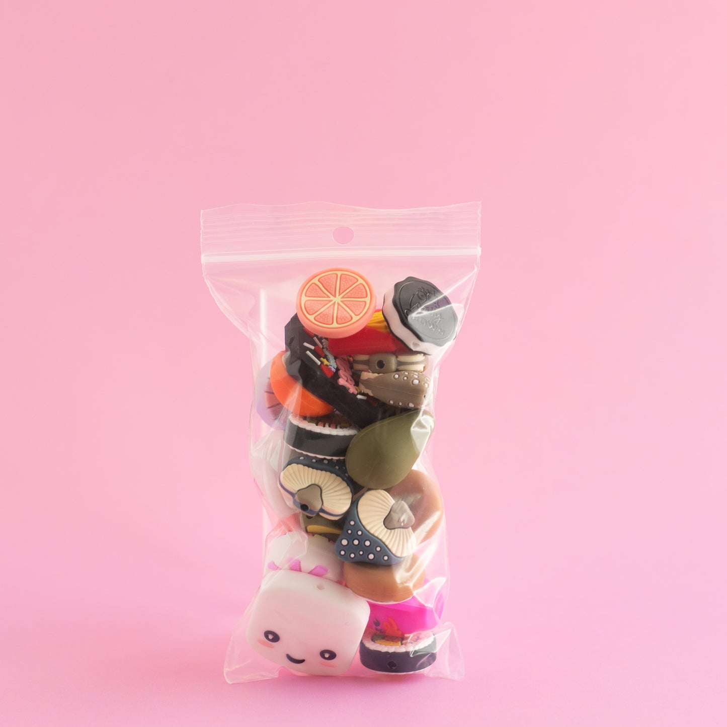 Food & Beverages Focal Silicone Focal Beads Grab Bags from Cara & Co Crafting Supply for silicone bead crafting