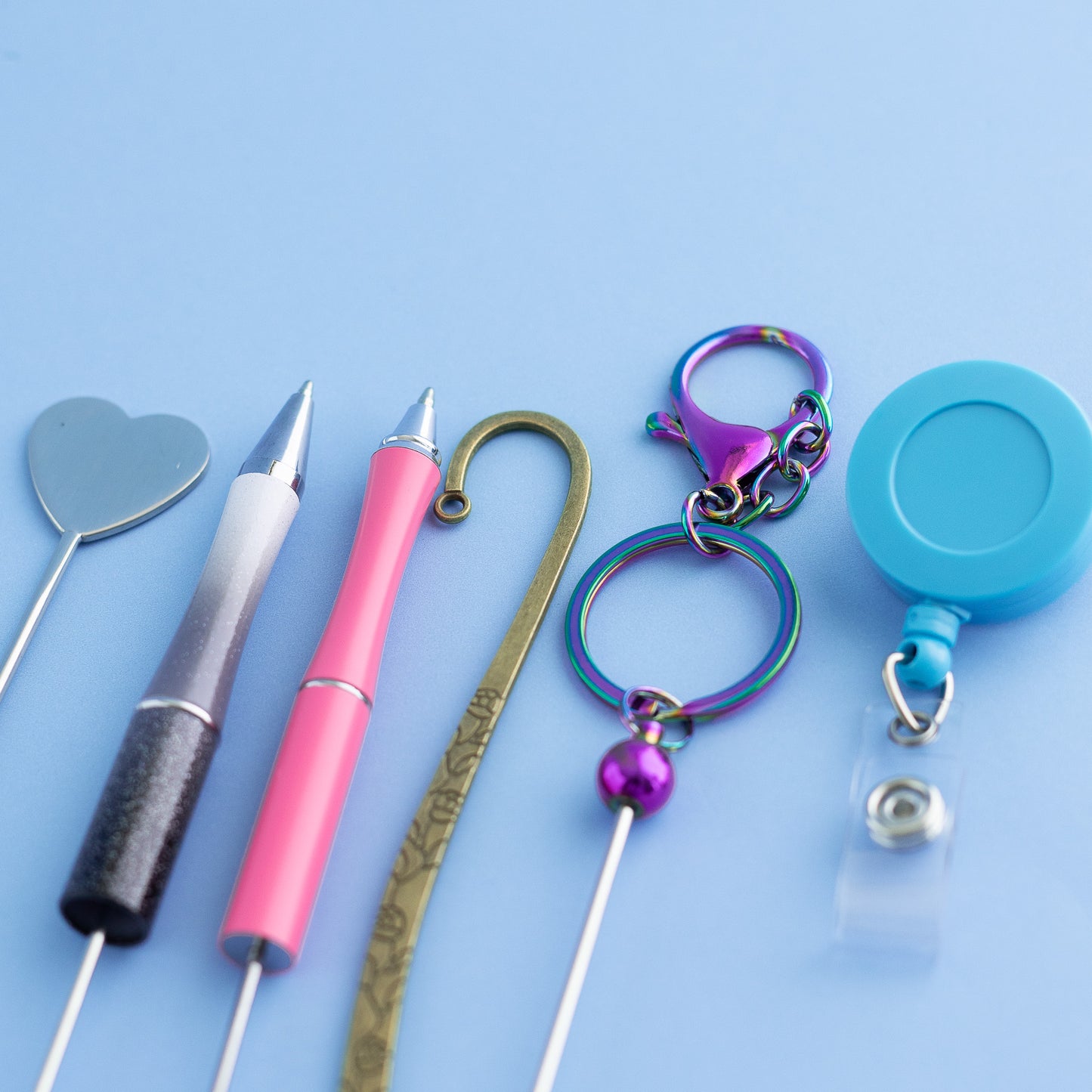 Beadable Accessories Grab Bag from Cara & Co Craft Supply for silicone bead crafting