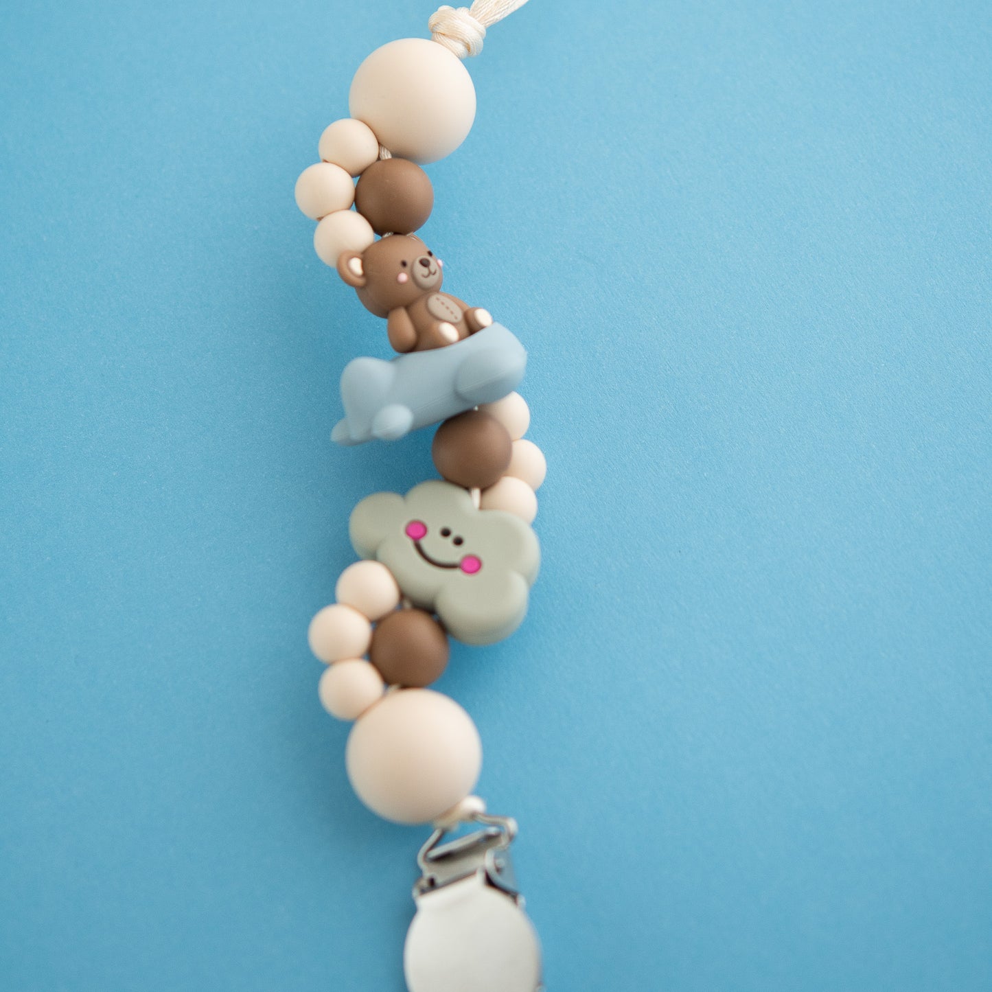 3D Airplane Silicone Focal Beads