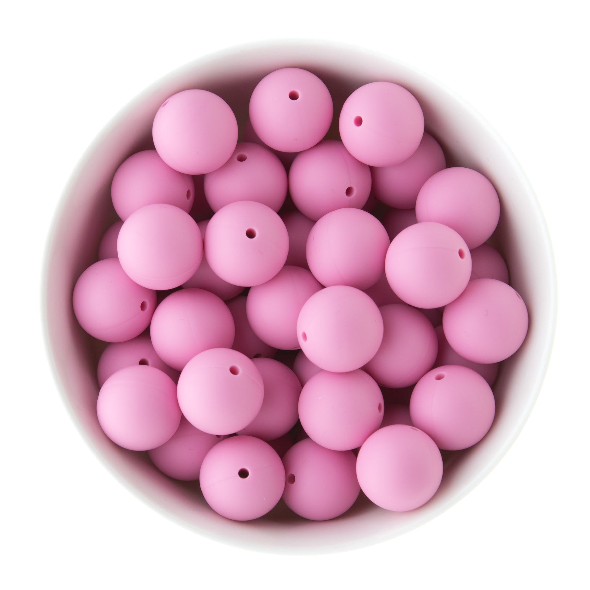 19mm Round Silicone Beads