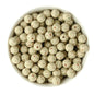 15mm Round Winter Prints Snowdrop Buds silicone beads for silicone bead crafting from Cara & Co Craft Supply