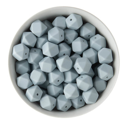 Silicone Beads - Hexagons 14mm - Cara & Co