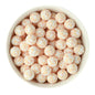 Summer 15mm Round Silicone Goose Print Beads for silicone crafting from Cara & Co Craft Supply