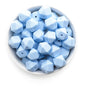17mm Hexagon Silicone Beads