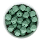 17mm Silicone Hexagon Beads
