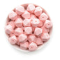 17mm Hexagon Silicone Beads