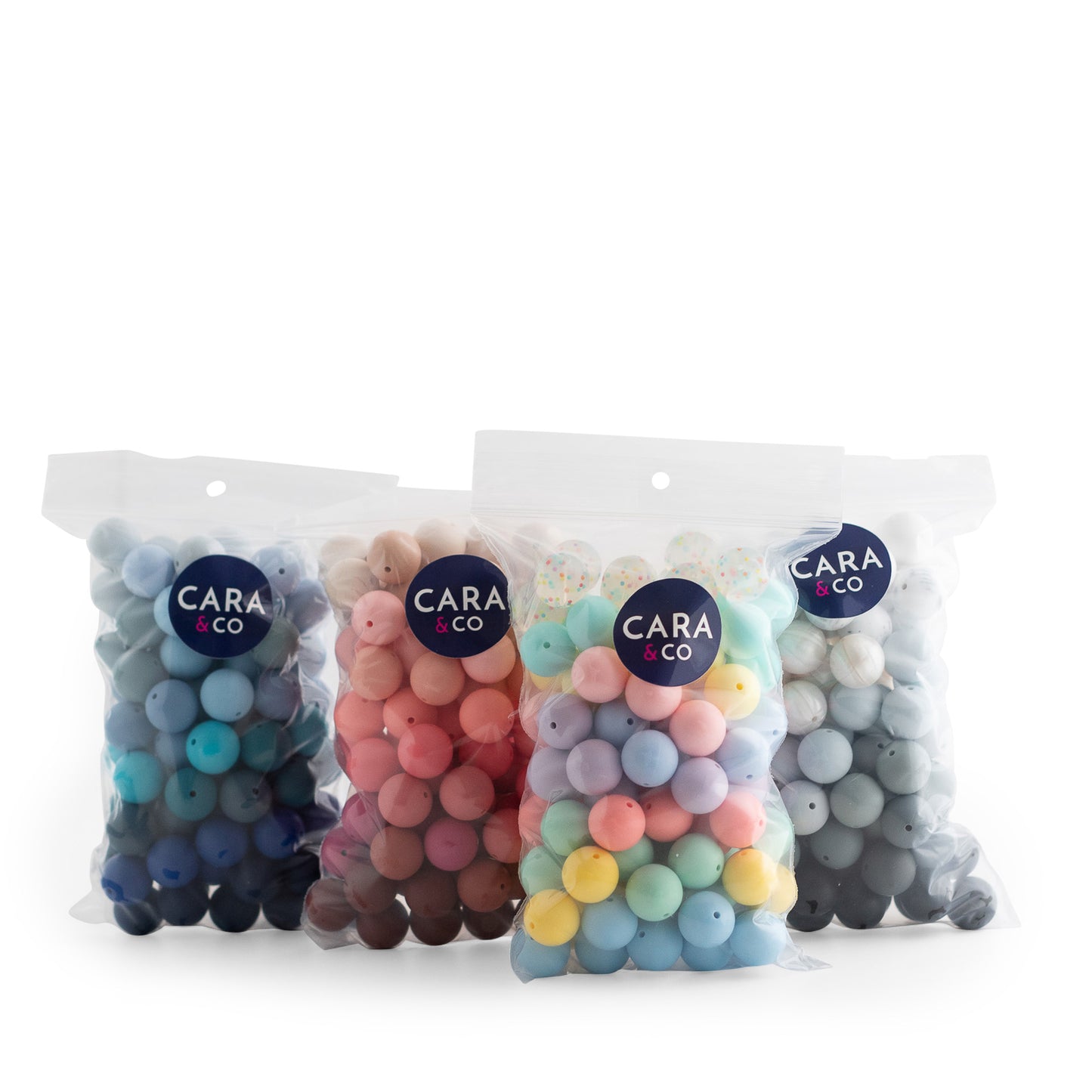 19mm Round Silicone Bead Packs