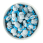 3D Axolotl Silicone Focal Bead Icy Blue for silicone crafting