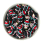 3D Christmas Penguin Silicone Focal Bead for silicone bead crafting from Cara & Co Craft Supply