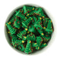 3D Christmas Tree Silicone Focal Beads