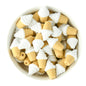 3D Ice Cream Cone Vanilla Silicone Focal Bead