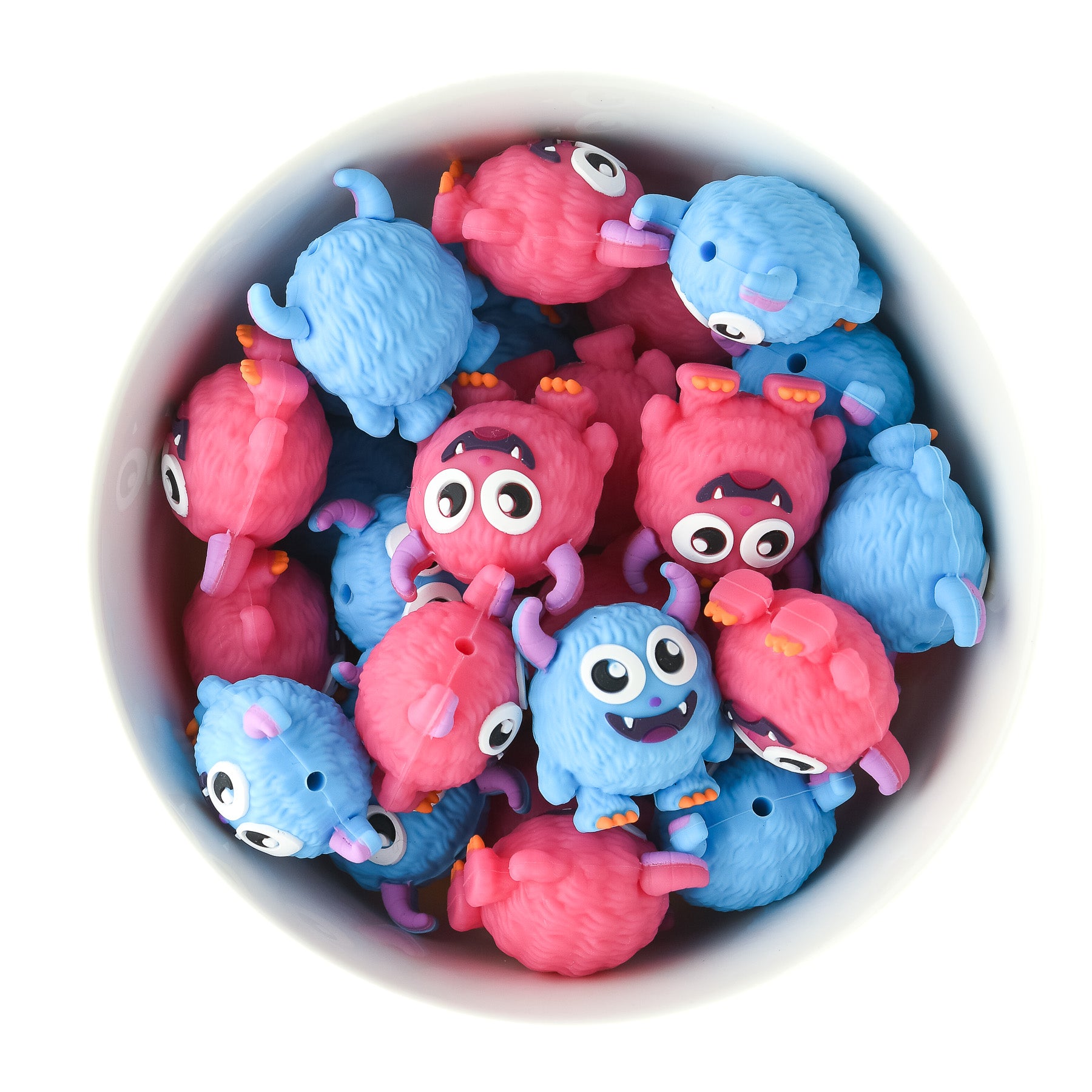 3D Monster Silicone Focal Beads