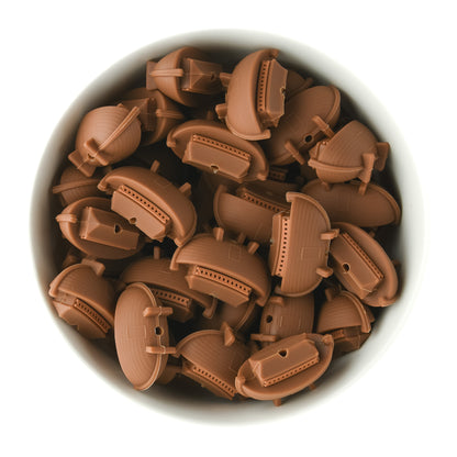 3D Noah's Ark Silicone focal beads