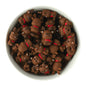 3D Reindeer Silicone Focal Beads from Cara & Co Craft Supply