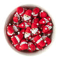 3D Santa Silicone Focal Beads for silicone focal bead from Cara & Co craft supply