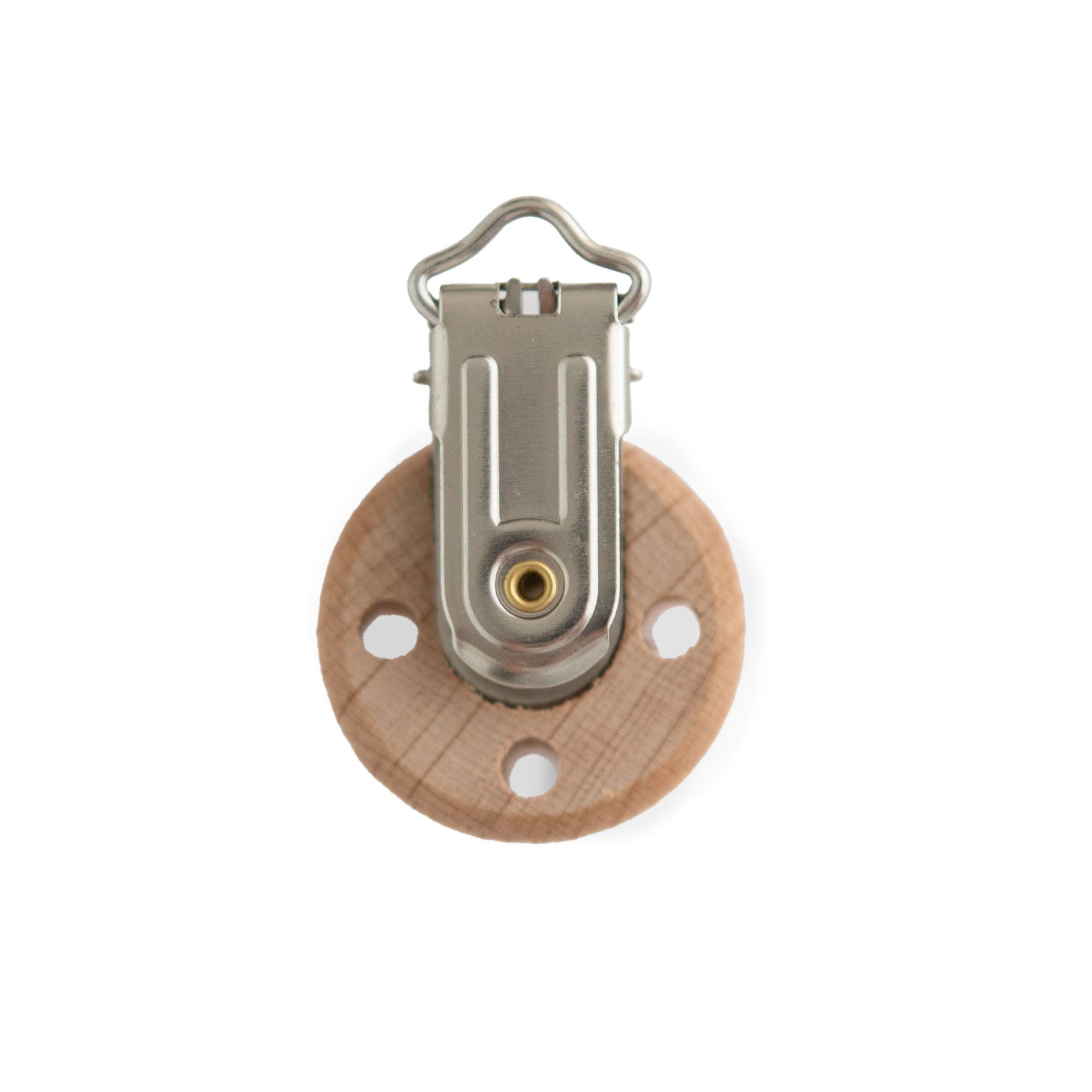 Clips & Clasps Clip - 3 Hole Beech Wood from Cara & Co Craft Supply