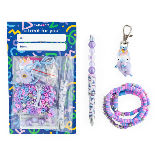 3-in-1 DIY Kit Beadable Pen Zipper Pet and Heishi Bracelets