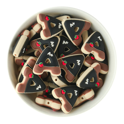 A+ Teacher Silicone Focal Beads from Cara & Co Craft Supply