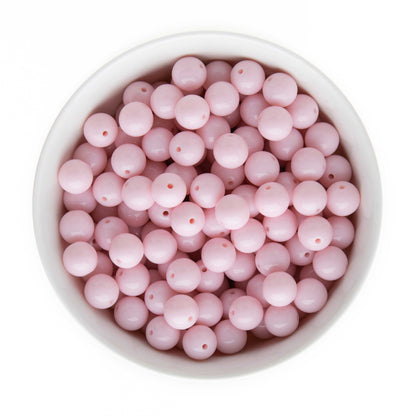 12mm Acrylic Solid Round Beads