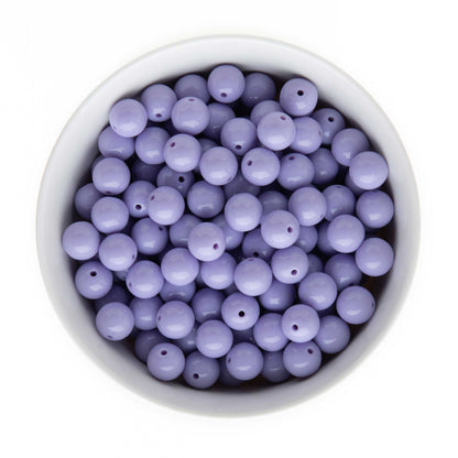 12mm Acrylic Solid Round Beads