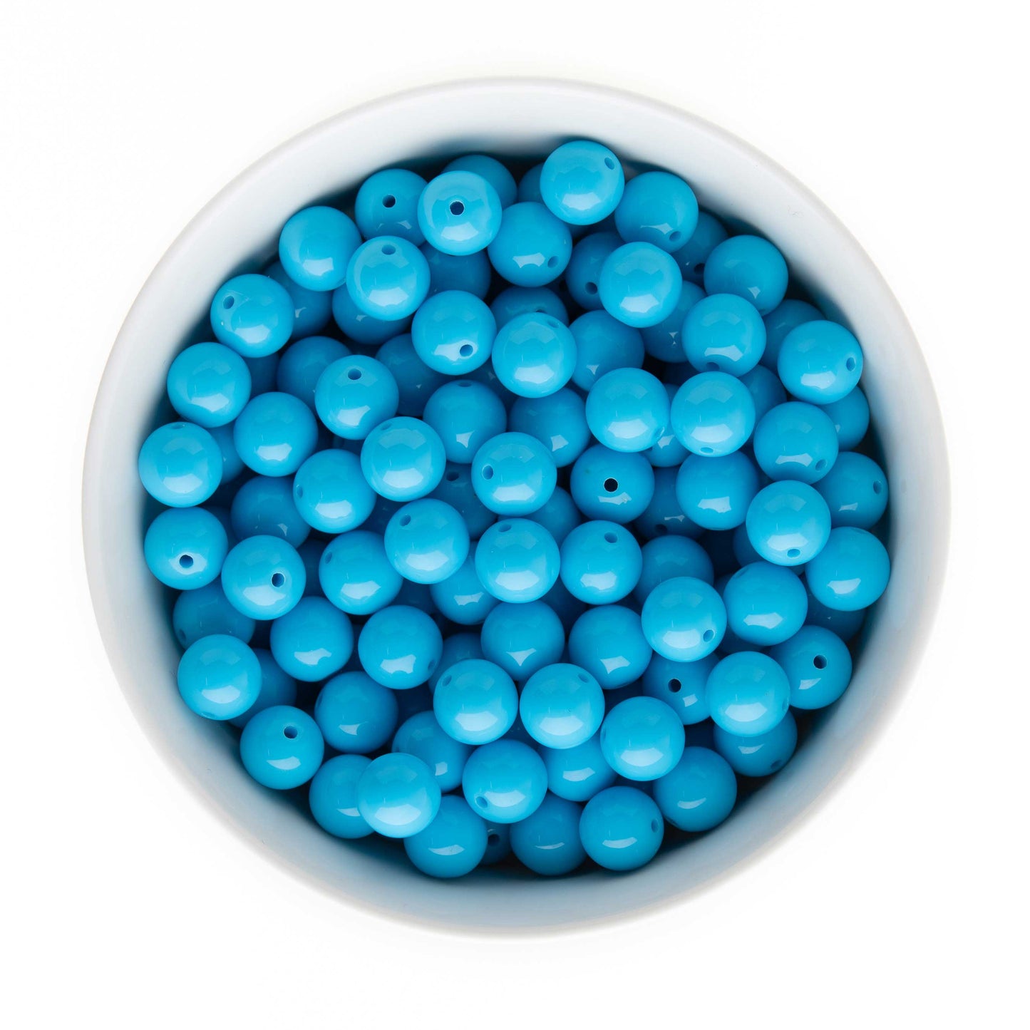 12mm Acrylic Solid Round Beads