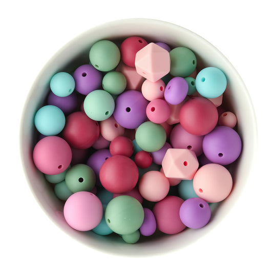 Sweet Pea Assorted Bead Packs for silicone bead crafting from Cara & Co Craft Supply