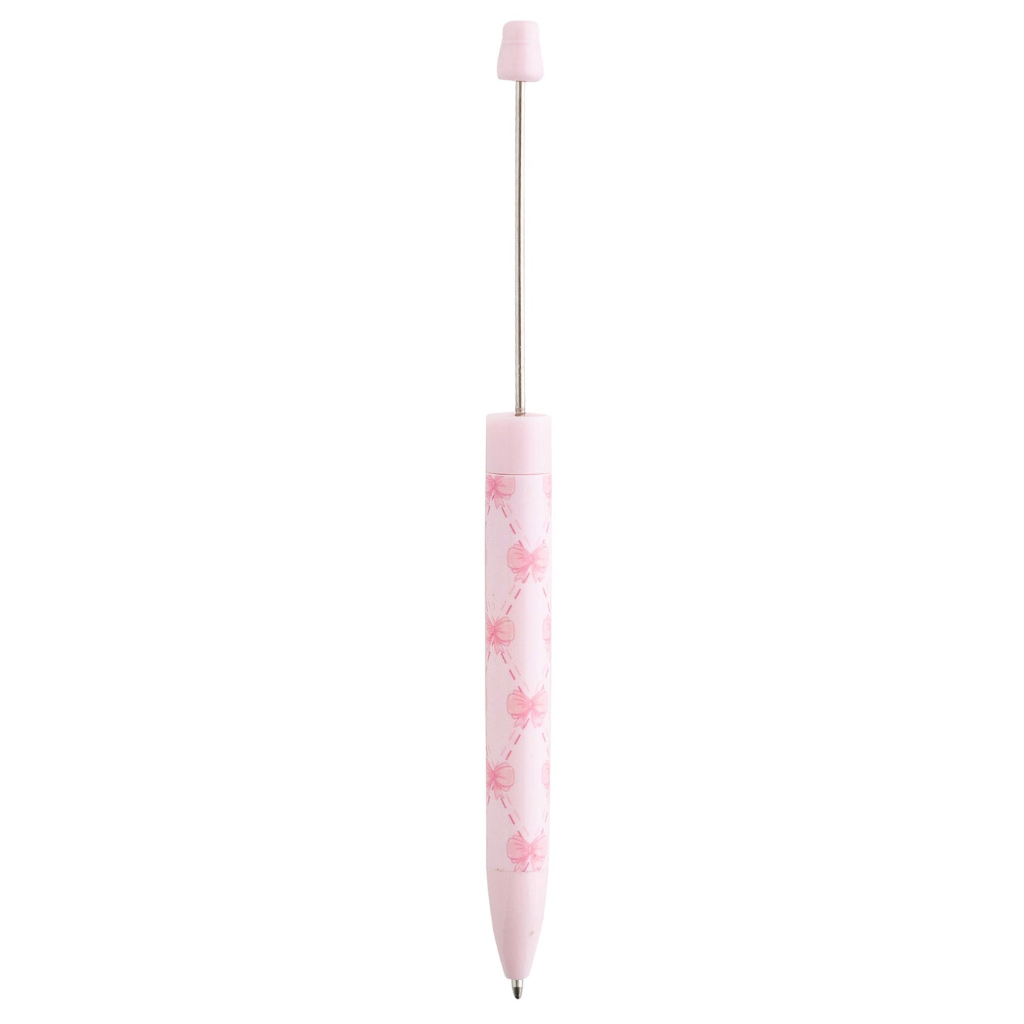 Beadable Bow Printed Pens for silicone bead crafting from Cara & Co Craft Supply
