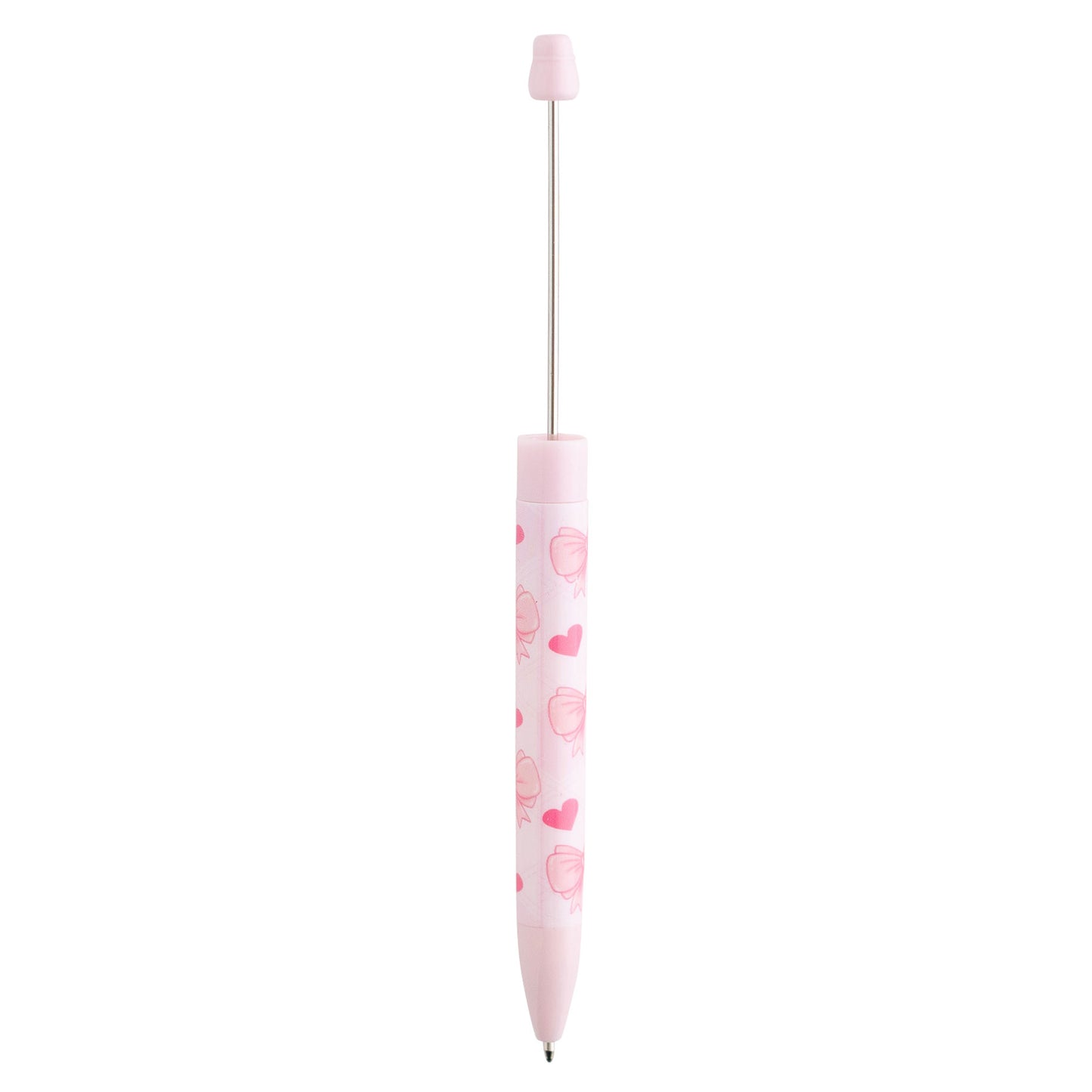 Beadable Bow Printed Pens for silicone bead crafting from Cara & Co Craft Supply