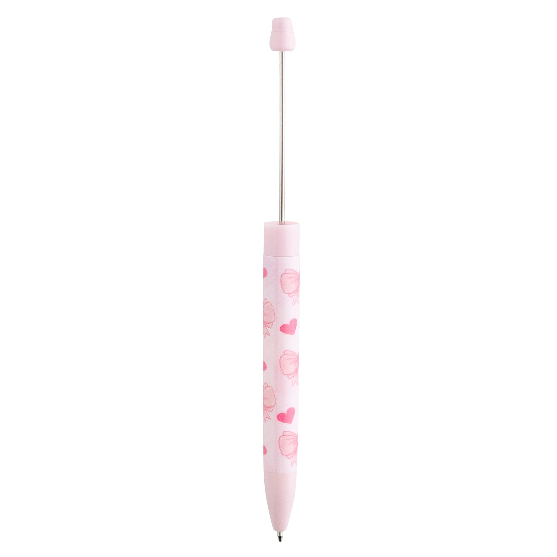 Beadable Bow Printed Pens for silicone bead crafting from Cara & Co Craft Supply